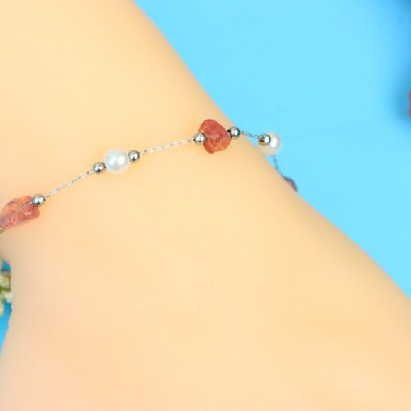Elegant Handmade Anklet – Perfect for Women & Girls | Ideal Gift Option, DYC1343 - Picture 3 of 9